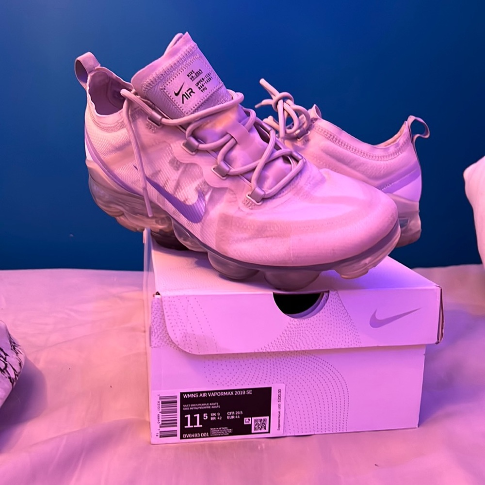 Grey/ Purple Womens Air Vapormax 2019 SE
